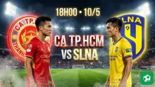 Nhận định bóng đá CA TP.HCM vs SLNA, 18h00 ngày 10/5