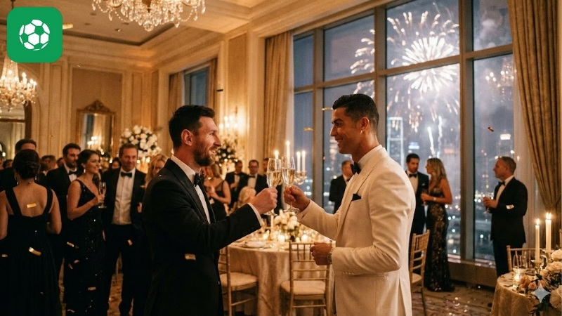Tiệc giao thừa của các siêu sao: Messi và Ronaldo đón năm mới 2026 tại đâu?