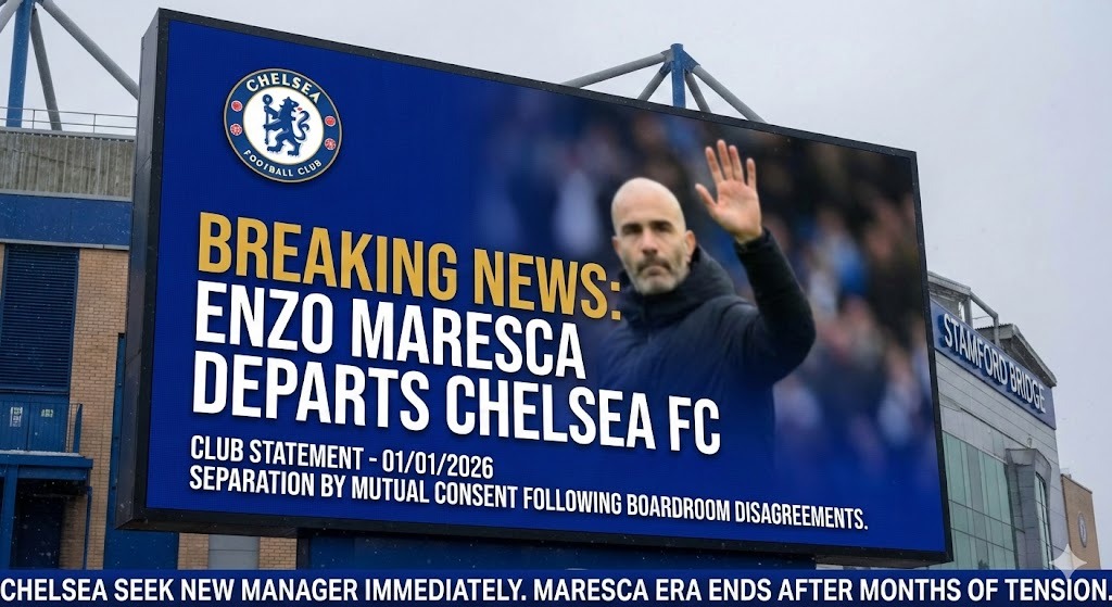 Chelsea thay tướng đầu năm: HLV Enzo Maresca chính thức rời ghế nóng ngày 01/01/2026