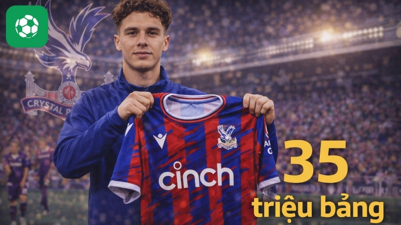 Crystal Palace chính thức ra mắt tân binh Brennan Johnson với giá 35 triệu bảng