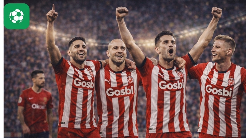 Girona củng cố vị thế trong nhóm dự Champions League bằng chiến thắng trước Mallorca