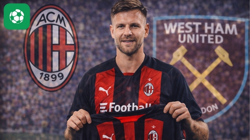 AC Milan hoàn tất thủ tục chiêu mộ tiền đạo Niclas Fullkrug từ West Ham