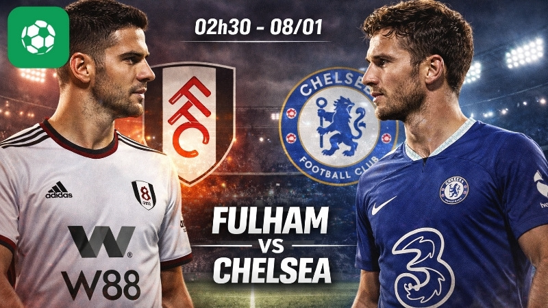 Nhận định bóng đá Fulham vs Chelsea, 02h30 ngày 8/1