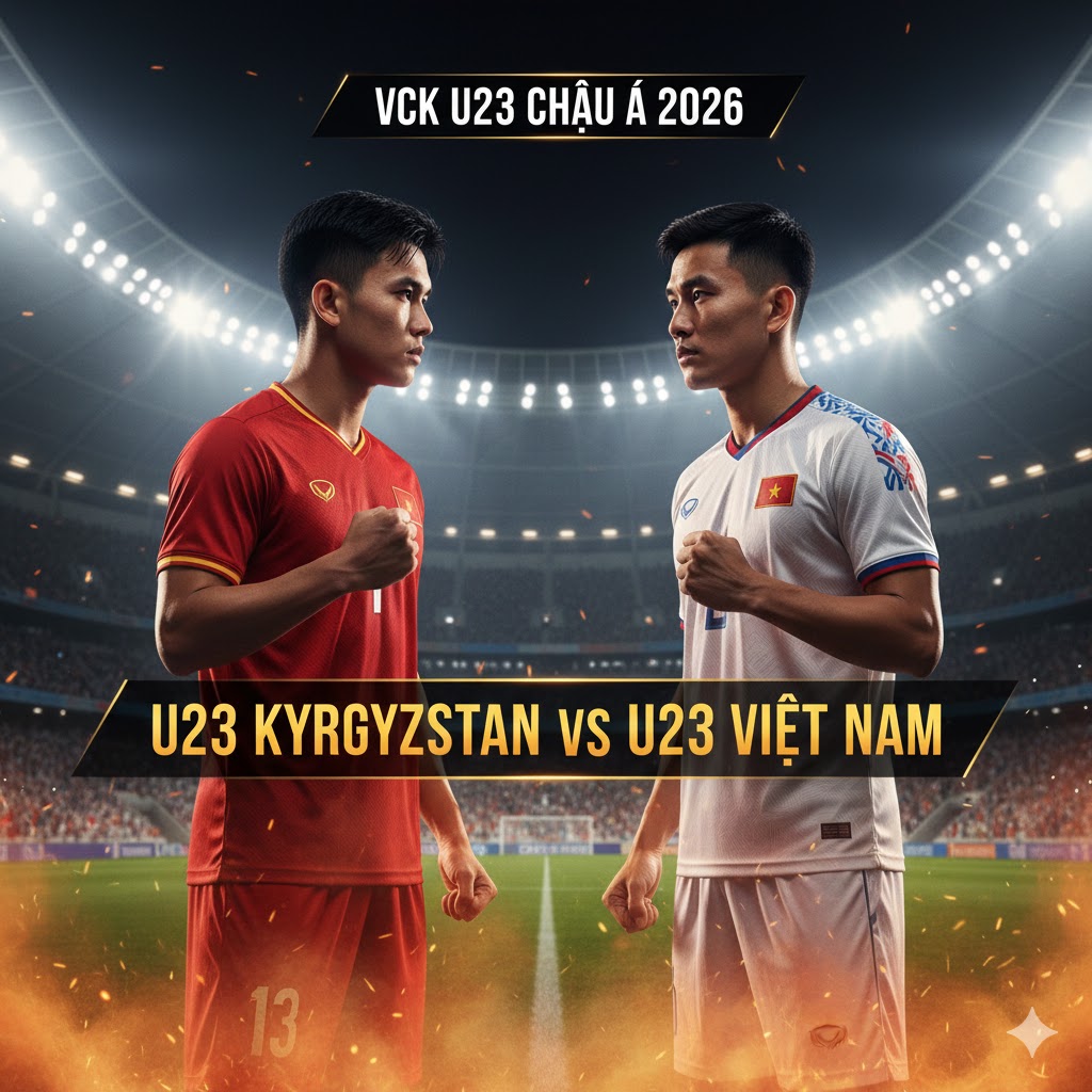 Nhận định U23 Kyrgyzstan vs U23 Việt Nam (21h00 ngày 9/1): Giải mã ẩn số Trung Á
