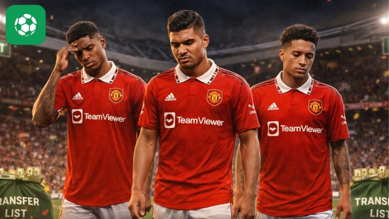 Man Utd thanh lọc đội hình: 3 cái tên đình đám chuẩn bị rời Old Trafford ngay trong tuần này