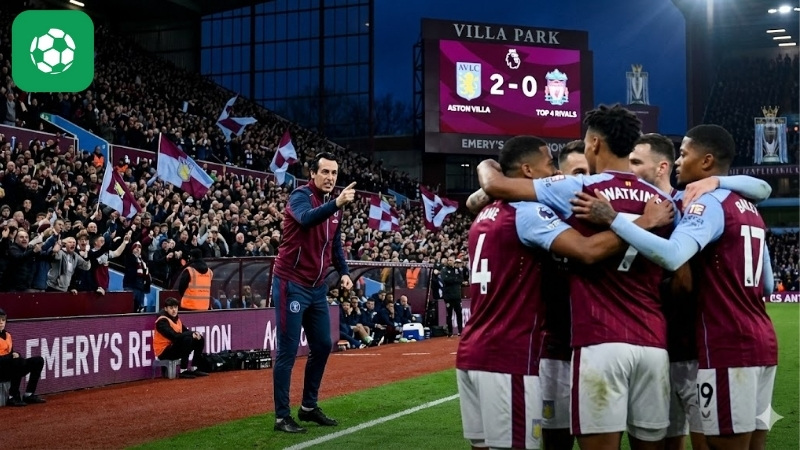 Hiện tượng Aston Villa: Liệu thầy trò Unai Emery có đủ sức cạnh tranh chức vô địch?