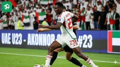 Tawfiq Akonnor – cầu thủ nhập tịch đáng chú ý của U23 UAE