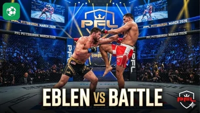 Johnny Eblen vs Bryan Battle dẫn sự kiện PFL Pittsburgh tháng 3/2026
