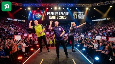 Premier League Darts 2026 công bố lịch và các ngôi sao tham dự