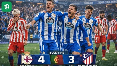 Deportivo thắng Atletico Madrid 4-3 ở Cúp Nhà vua Tây Ban Nha