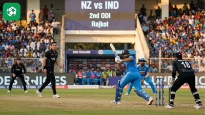  New Zealand vs Ấn Độ – ODI thứ 2 loạt trận tại Rajkot