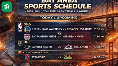 Lịch thi đấu Bay Area – NBA, NHL, College Basketball & hơn nữa