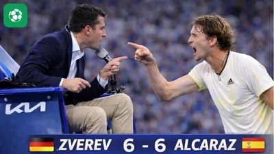 Tình huống nóng tại Australian Open: Zverev phản ứng quyết liệt với trọng tài