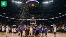 Bóng rổ NBA: Los Angeles Lakers có chiến thắng trước Miami Heat trong trận đấu vừa qua