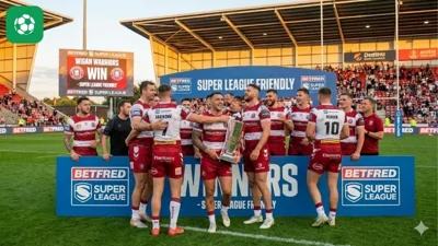 Wigan Warriors thắng trận giao hữu tiền mùa giải tại Super League