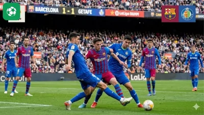 Barcelona hòa Getafe 1-1 ở La Liga