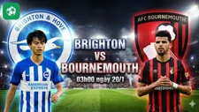 Nhận định bóng đá Brighton vs Bournemouth, 03h00 ngày 20/1