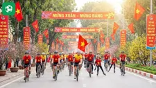 Giải xe đạp và roller sports phong trào “Mừng Xuân – Mừng Đảng” diễn ra sôi nổi