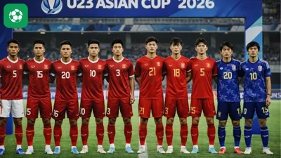 Hai cặp bán kết U23 châu Á 2026 chính thức được xác định
