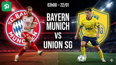Nhận định bóng đá Bayern Munich vs Union SG, 03h00 ngày 22/1