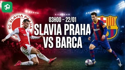 Nhận định bóng đá Slavia Praha vs Barca, 03h00 ngày 22/1