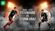 Nhận định bóng đá Feyenoord vs Sturm Graz, 0h45 ngày 23/1