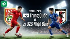 Nhận định bóng đá U23 Trung Quốc vs U23 Nhật Bản lúc 22h00 ngày 24/1