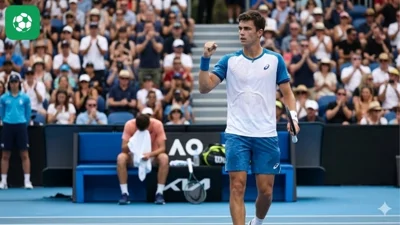 Tay vợt trẻ gây chú ý khi loại đối thủ mạnh tại Australian Open