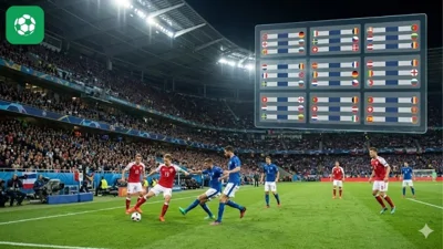 Lịch thi đấu bóng đá Euro mới nhất cập nhật theo giờ nước ta