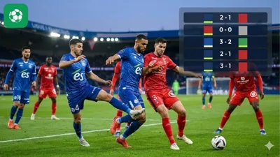 Kết quả Ligue 1 tối qua cập nhật chi tiết các trận đấu hấp dẫn