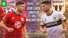Nhận định bóng đá Adelaide United vs Macarthur, 16h05 ngày 30/1