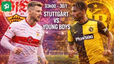 Nhận định bóng đá Stuttgart vs Young Boys, 03h00 ngày 30/1