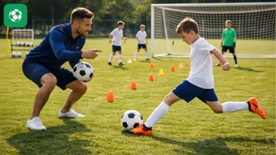 Kỹ thuật đá bóng cơ bản cho người mới bắt đầu tham gia thể thao