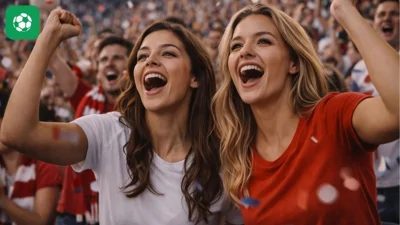 Top những fan nữ bóng đá xinh đẹp khiến khán đài bừng sáng