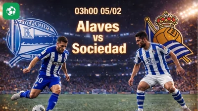 Nhận định bóng đá Alaves vs Sociedad, 03h00 ngày 5/2