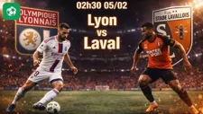 Nhận định bóng đá Lyon vs Laval, 02h30 ngày 5/2