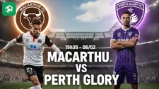 Nhận định bóng đá Macarthur vs Perth Glory, 15h35 ngày 6/2