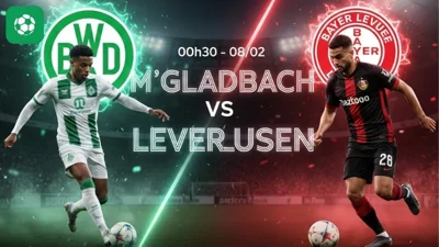 Nhận định bóng đá M’Gladbach vs Leverkusen, 00h30 ngày 8/2