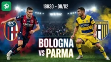 Nhận định bóng đá Bologna vs Parma, 18h30 ngày 8/2