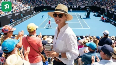 Mỹ nhân Úc mở rộng gây sốt cả vì tài lẫn sắc trên khán đài