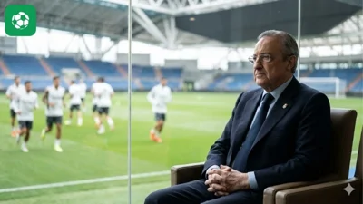 Perez cảnh báo Real Madrid: không ai an toàn ngoài Mbappe & Courtois