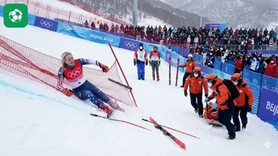 Lindsey Vonn gặp nạn: Mỹ mất hy vọng vàng đổ đèo