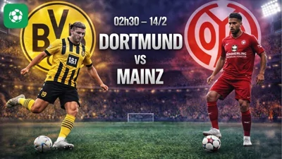 Nhận định bóng đá Dortmund vs Mainz, 02h30 ngày 14/2