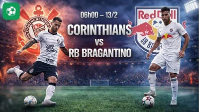 Nhận định bóng đá Corinthians vs RB Bragantino, 06h00 ngày 13/2