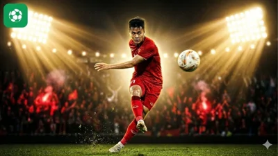 Phan Tuấn Tài – Hậu vệ trái giàu năng lượng trong việc phá bóng