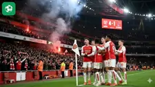 Arsenal vùi dập Tottenham 4-1 trong trận Derby Bắc London đầy kịch tính
