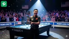 Cơ thủ Dương Quốc Hoàng đăng quang Premier League Pool 2026 trên đất Mỹ