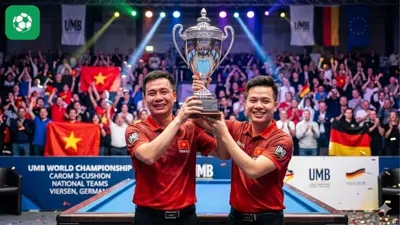 Billiards Việt Nam vô địch thế giới: Quyết Chiến - Thanh Tự đăng quang tại Đức