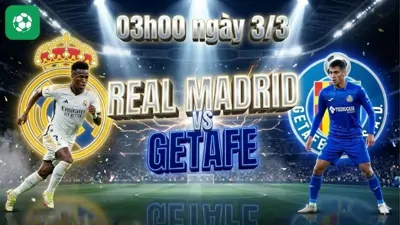 Nhận định bóng đá Real Madrid vs Getafe, 03h00 ngày 3/3