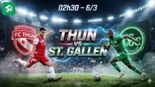 Nhận định bóng đá Thun vs St. Gallen, 02h30 ngày 6/3